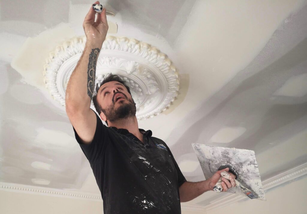 Ceiling rose detail